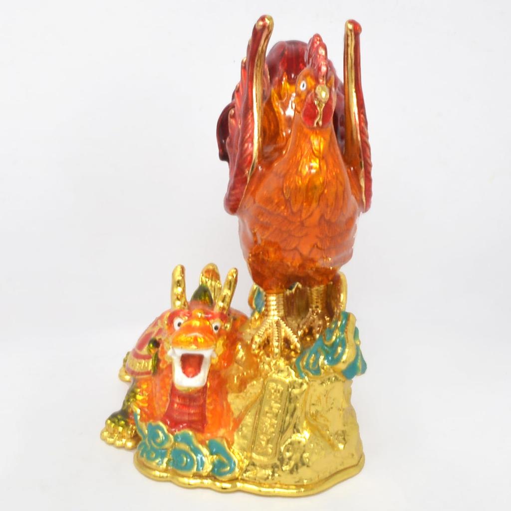 Fengshuibringluck Feng Shui Chicken Home Feng Shui Animal Interior Figurine, Item, (Zodiac Animal), Turtle, Decor, Amulet, Decor, Longevity, Dragon,