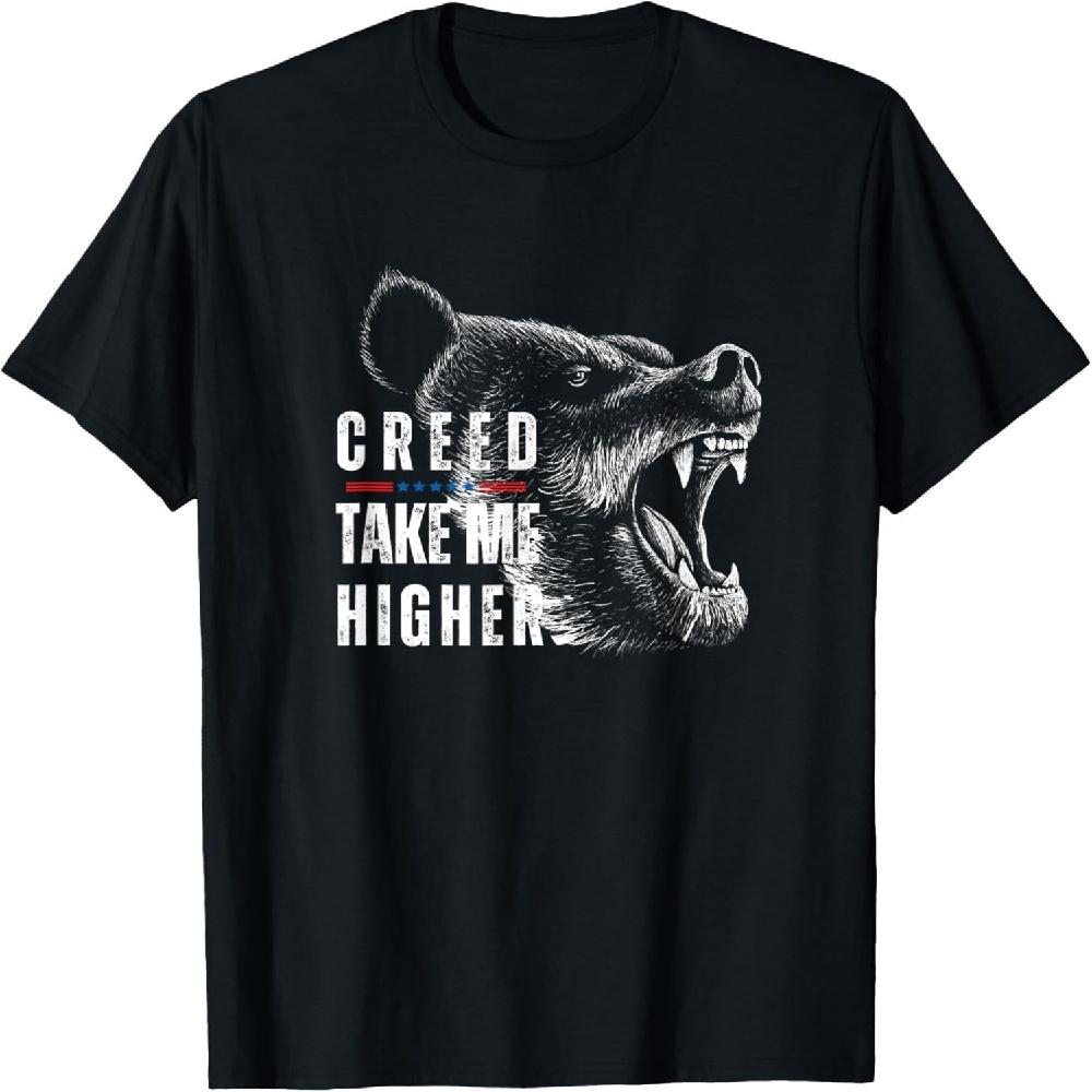 

Creed 24 Take Me Higher American Astronaut Men Women Tee T-Shirt XXXXXL чорний