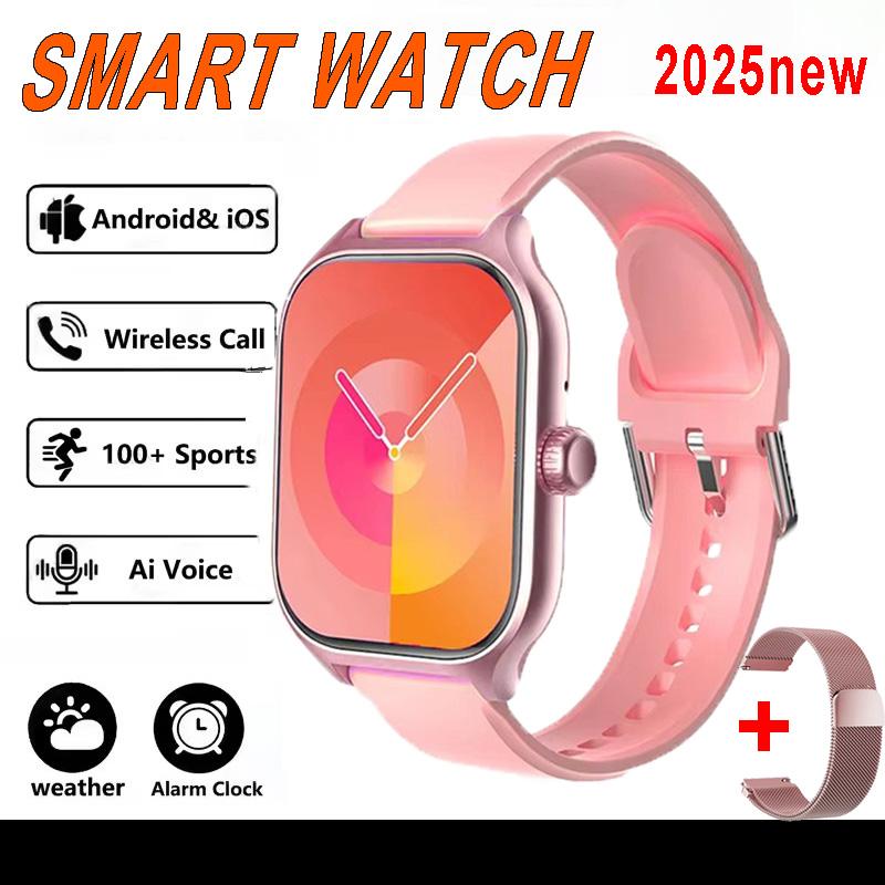 New Smart Watch Men Women Heart Rate Sleep Health Monitoring BT Call Message Notification Multi-sport Mode Smartwatch