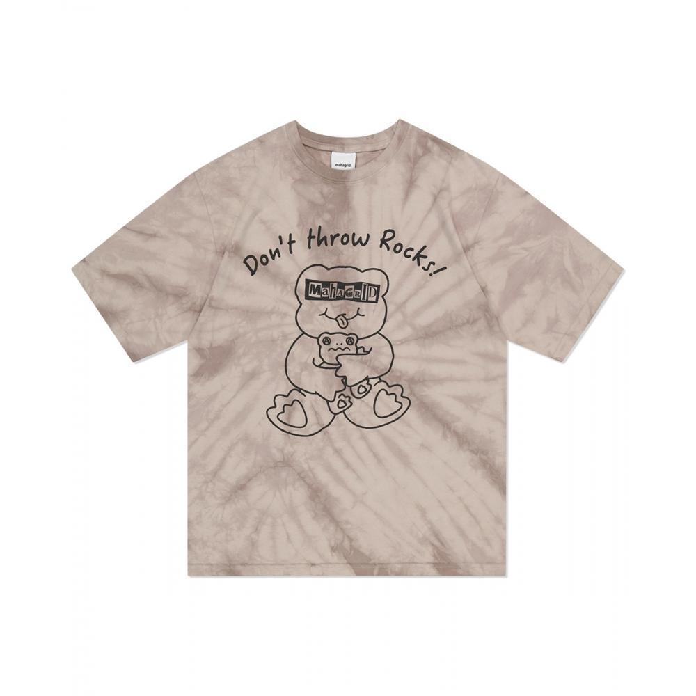 

MAHAGRID BLIND EYES TIE DYE TEE DUST PINKMG2DMMT532A