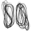 Polyester 12 Strands Archery Bowstring Bow String for Recurve Bow Hunting Tackle 160+173cm