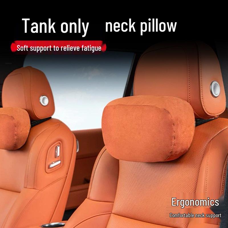 Tank Car Headrest & Neck Pillow 300/500/700/400hi4 - Car Seat Backrest & Neck Support Pillow