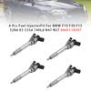 4Pcs Fuel Injector For BMW F10 F30 F15 328d X5 535d 740Ld N47 N57 0445110597