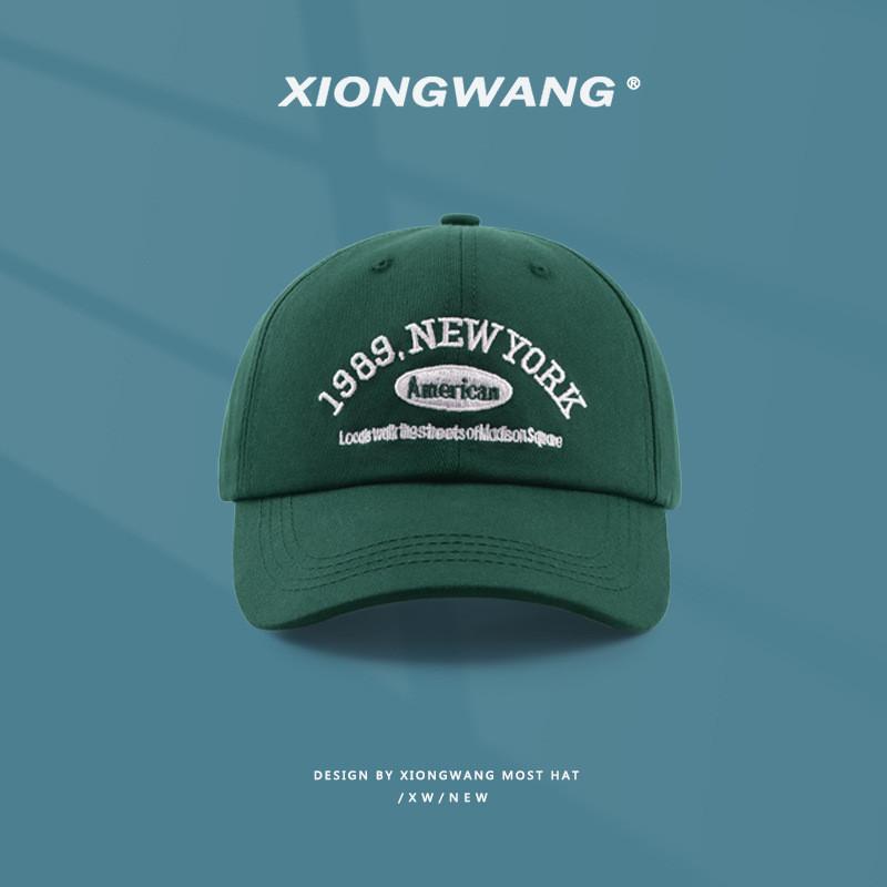 

Baseball With Cap 1989 Letter Embroidery For Men And Women Cotton Hat Fashion темно-зеленого