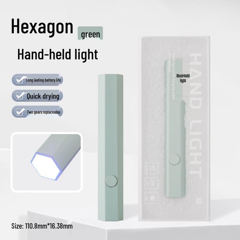 

Быстросохнущая ручная УФ-лампа для ногтей: Быстрая, безопасная и портативная лампа для полимеризации для маникюрных салонов