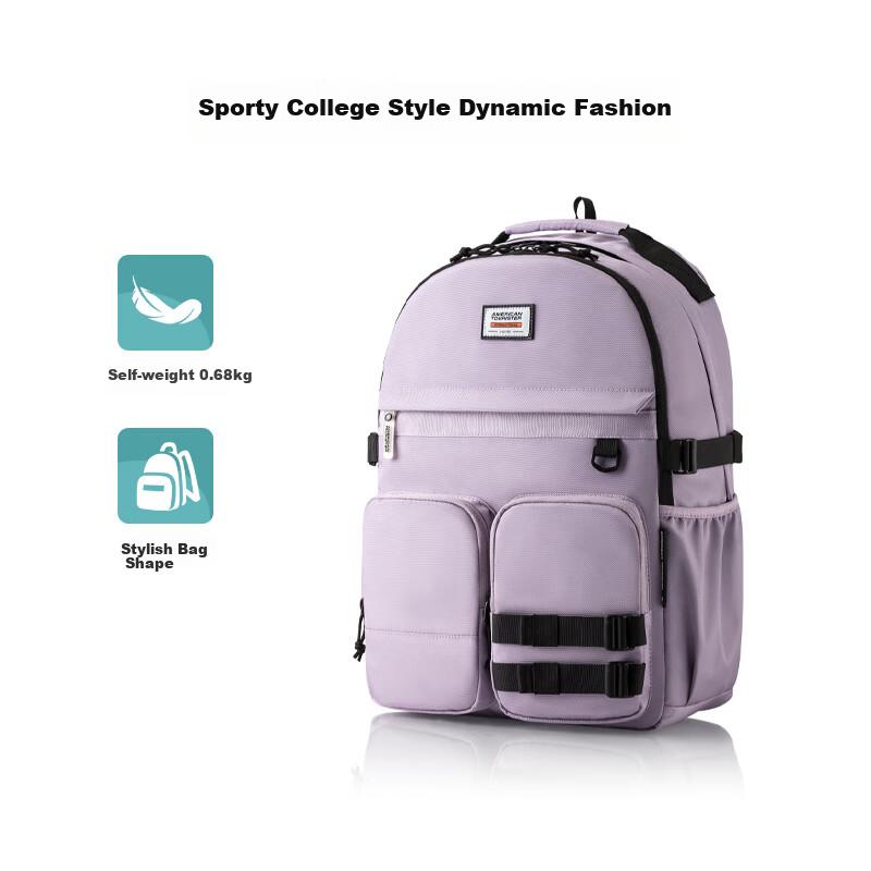 AMERICAN TOURISTER Comfortable Backpack for Middle And High School Students, Boys And Girls, Large