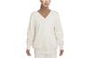 Sweatshirts Women's White Stand Collar Moderate Mock Two Piece FB8318-104