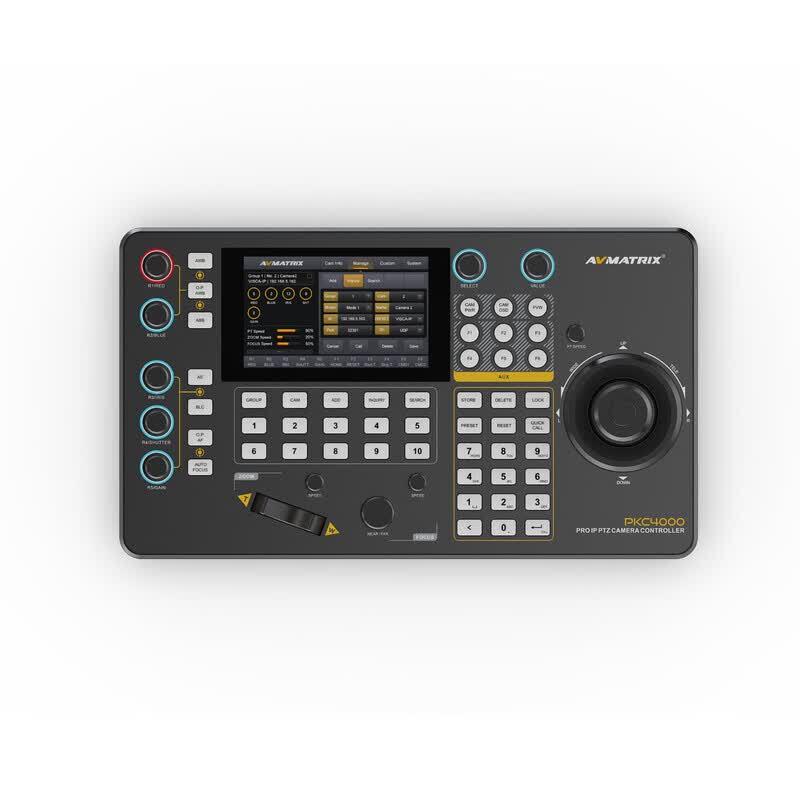 AVMATRIX PKC4000-NDI PTZ Camera Joystick Controller