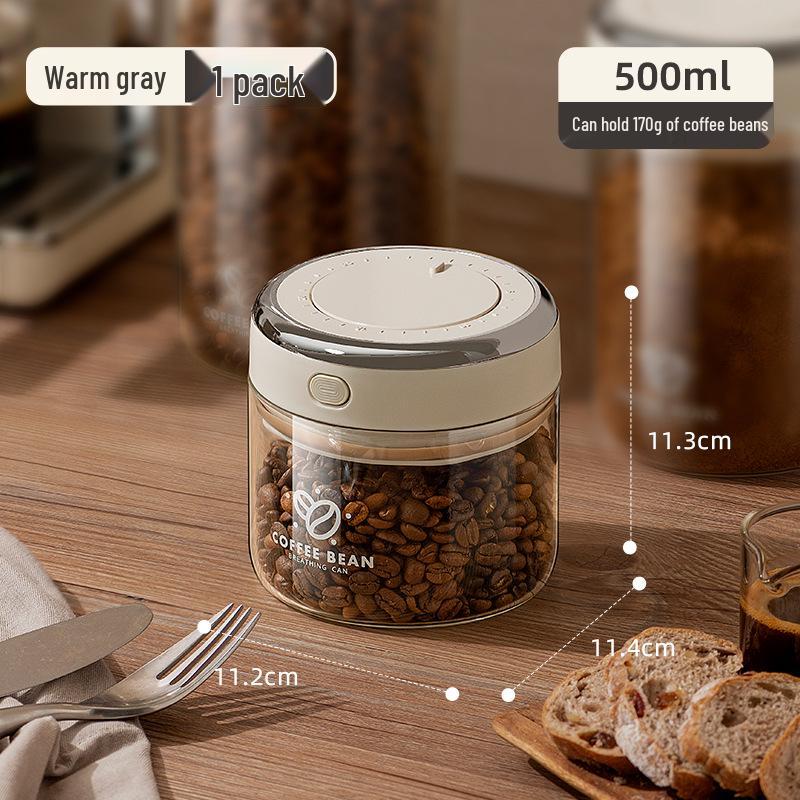 Custom Vacuum-Sealed Storage Can for Coffee Beans and Milk Powder 500ml