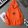 Dandelion Print Multicolored Tops Hoodie Korean Harajuku Aesthetic Hoodies Goth Women Autumn Winter Pullover Sweatshirt