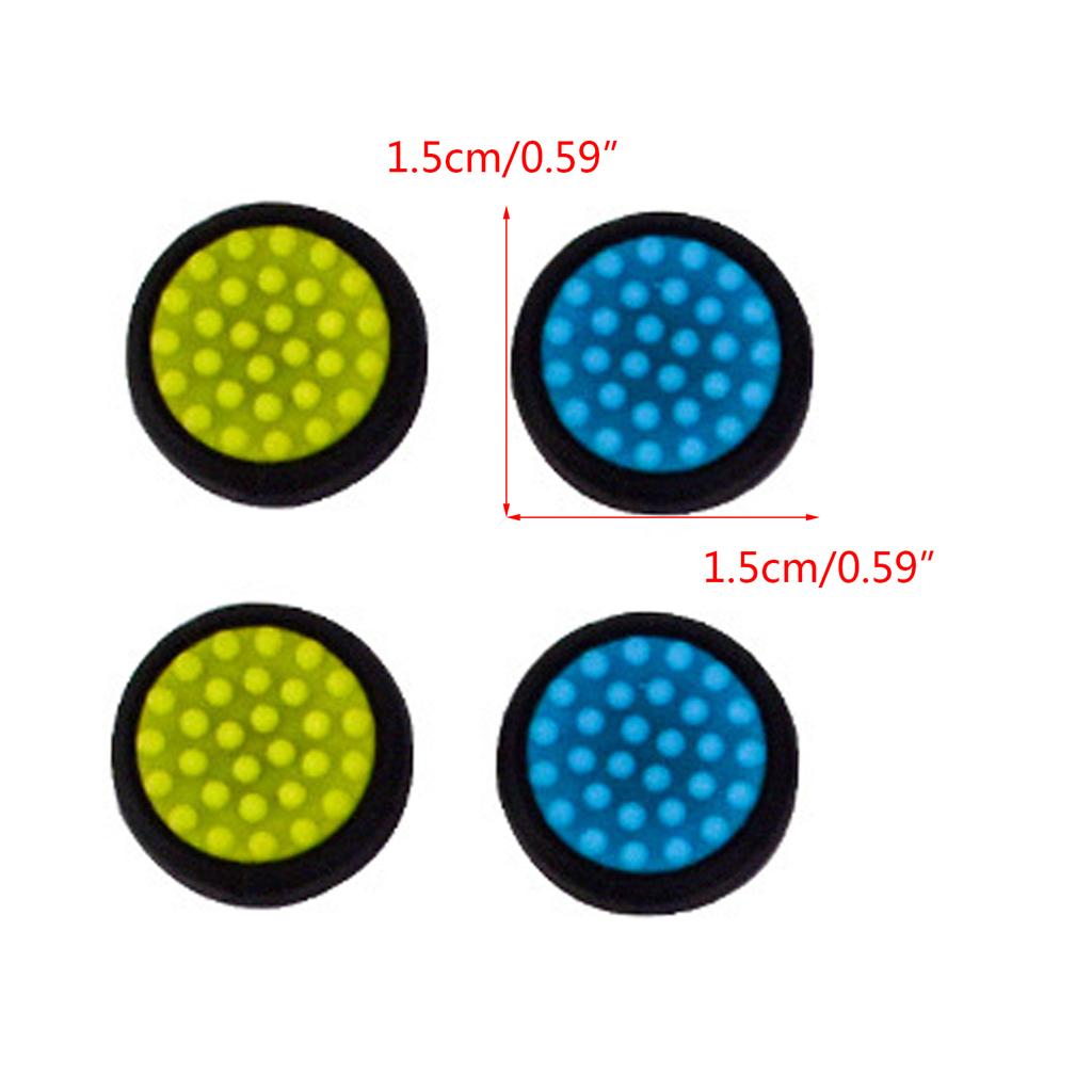 Soft Silicone Rocker Caps VR Controller Thumb Stick for PS VR2 Headset Handle Anti-Skid Rocker Wear-resistant Caps