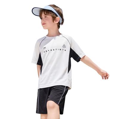 ASK JUNIOR Jungen Schnelltrocknendes Sommer-T-Shirt & Shorts Set
