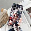 Cool Luffy Anime Case for Xiaomi Redmi Note 9s 10S 11 13 12 Pro Plus 10 9 8 Pro 11S 12S Funda Phone Cover