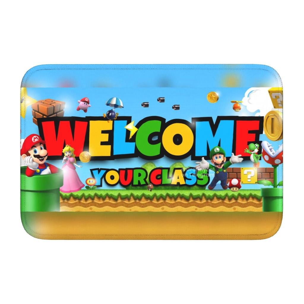 M-Marioed Front Door Floor Entrance Welcome Mats Indoor  Bath Kitchen Doormat Bedroom Carpet Rug Footpad