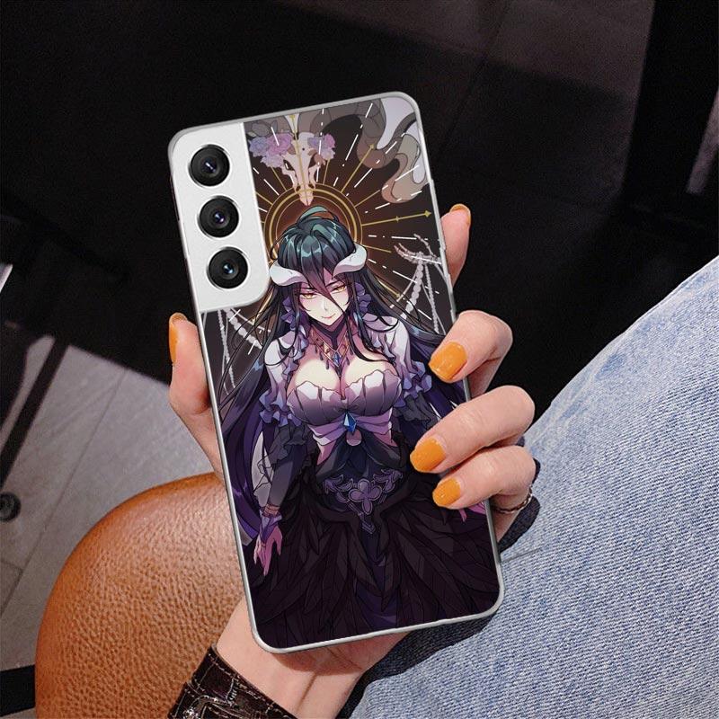 Overlord Anime Phone Case For Samsung Galaxy S24 S25 Edge S26 Ultra S23 S22 S21 Plus S20 FE + Personalized Print Cover Galaxy S2