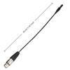 Copper Wire Mini XLR 3pin To XLR 3pin Female Aluminum Foil Shielded Microphone Cable  Daily Use