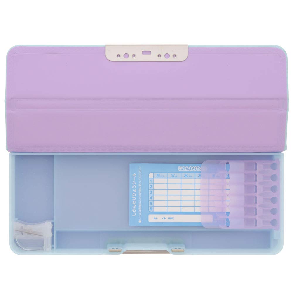 Sunstar Stationery Compact Pen Yokopita Light S1313428 Case, Kurutto, Blue,
