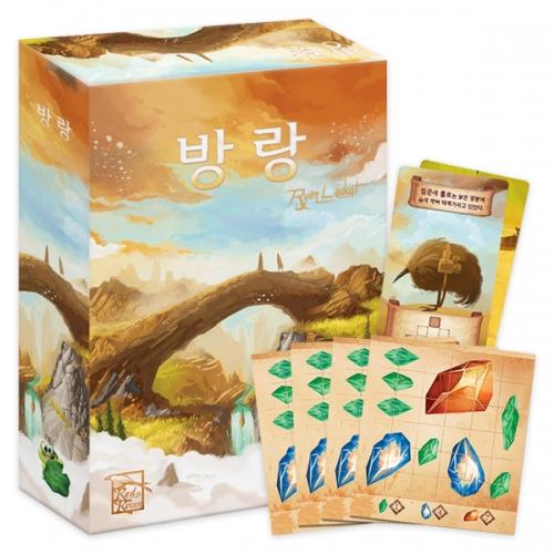 Lotus Frog Games Wanderers Base Game + Expansion Jewel Map Set (Animal Promo Pack Included)