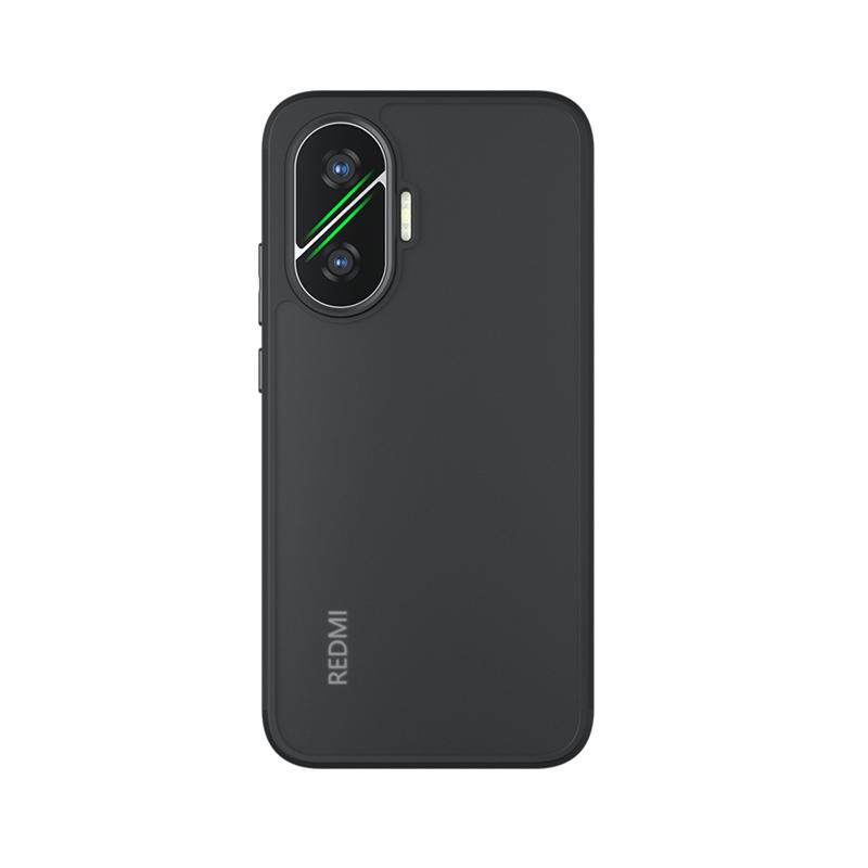 

Полупрозрачный матовый чехол для Redmi Turbo 4 Pro Прозрачная задняя крышка для Redmi Turbo 4 Pro Чехол для Redmi Turbo 4 Pro Матовый чехол Redmi Turbo 4 Pro чёрный