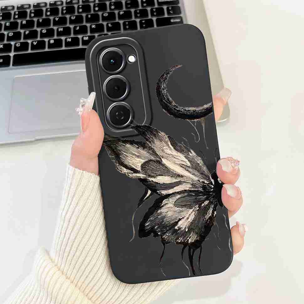 Für Tecno Spark 40 Pro Plus Hülle KM7 Niedlich Mode Bemalt Weiches Silikon Handyhülle Für Tecno Spark 40 Spark40 Pro+ Hüllen