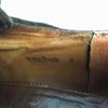 1970s-80s Vintage YANKO Suede Leather Plain Toe Shoes Brown Size 6EE 24.5 Men's(USED)