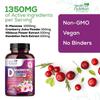 D-Mannose 1000mg with Cranberry & Hibiscus, 120 Capsules