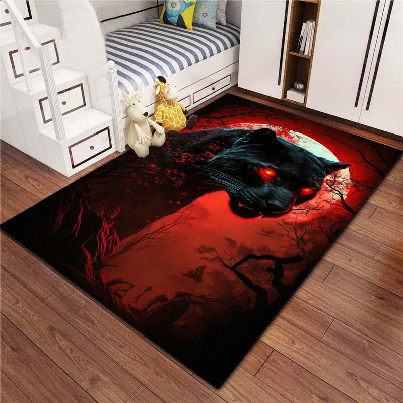 Customizable Cartoon Cat Print Bathroom Floor Mats, Non-slip Decorative Bathroom Mats, Comfortable Door Mats, Living Room Carpet