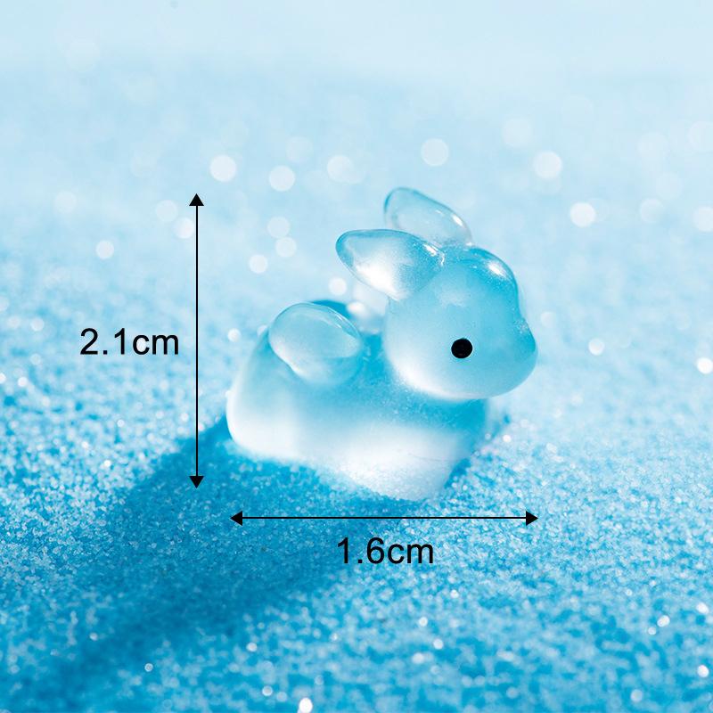 Mini Leuchtende Meerestiere Figur Delphin Krabbe Krake Meeresschildkröte Mikro Landschaft Ornament Aquarium Dekoration