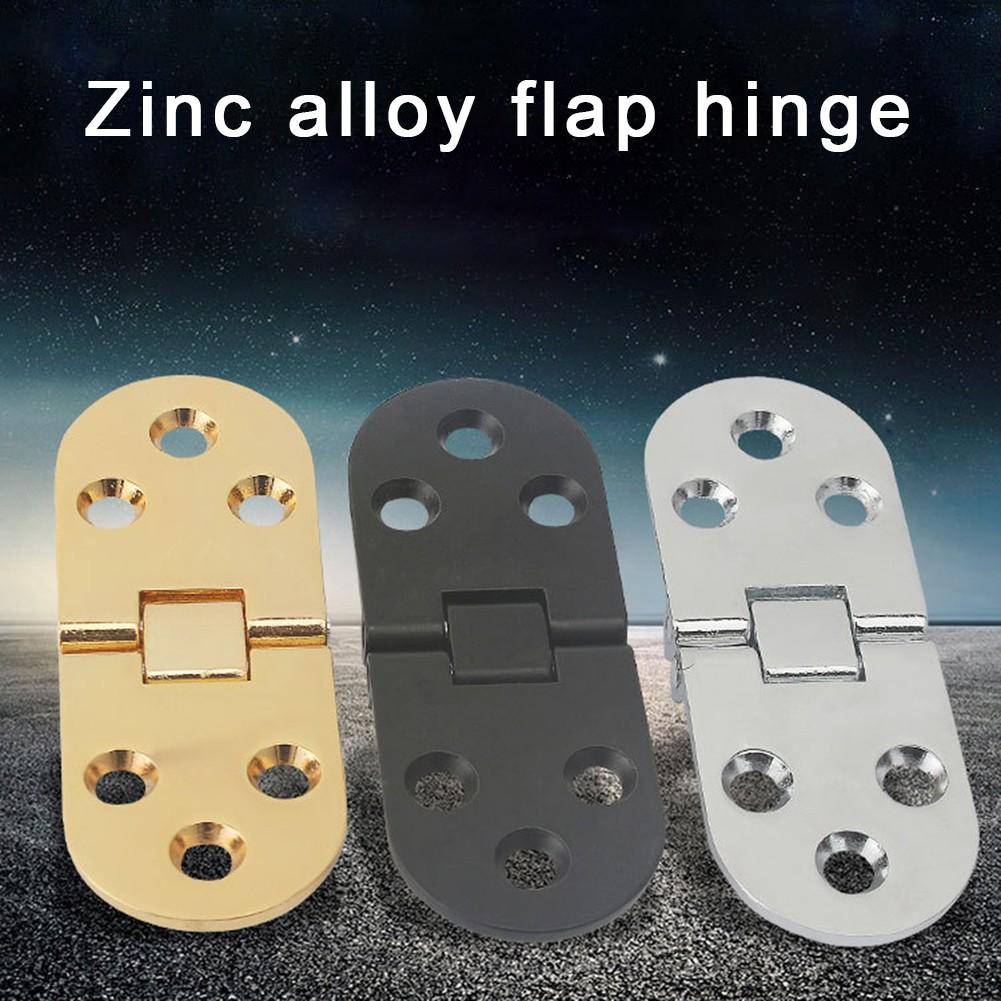 Thickened Zinc Alloy Flap Hinge 180° Furniture Countertop Folding Flap Hinge