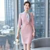 Elegant Pink Professional Dress