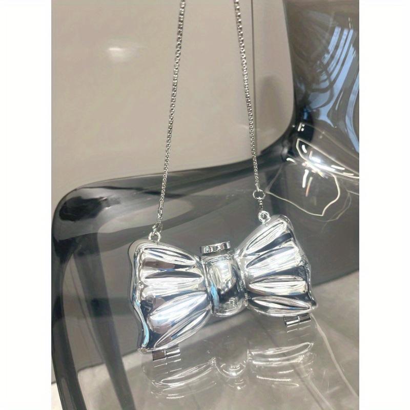 

Золотистый вечерний клатч, кошелек, сумочка, роскошные дизайнерские сумки через плечо, забавная форма, для вечеринки, свадьбы, круглый акриловый блестящий клатч серебряный