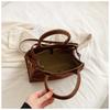 Ladies' Top-handle Bag High-end Design Vintage Commute Handbag For Autumn Winter Faux Suede Casual Tote Shoulder Bags