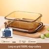 ZISIZ High Borosilicate Glass Food Container