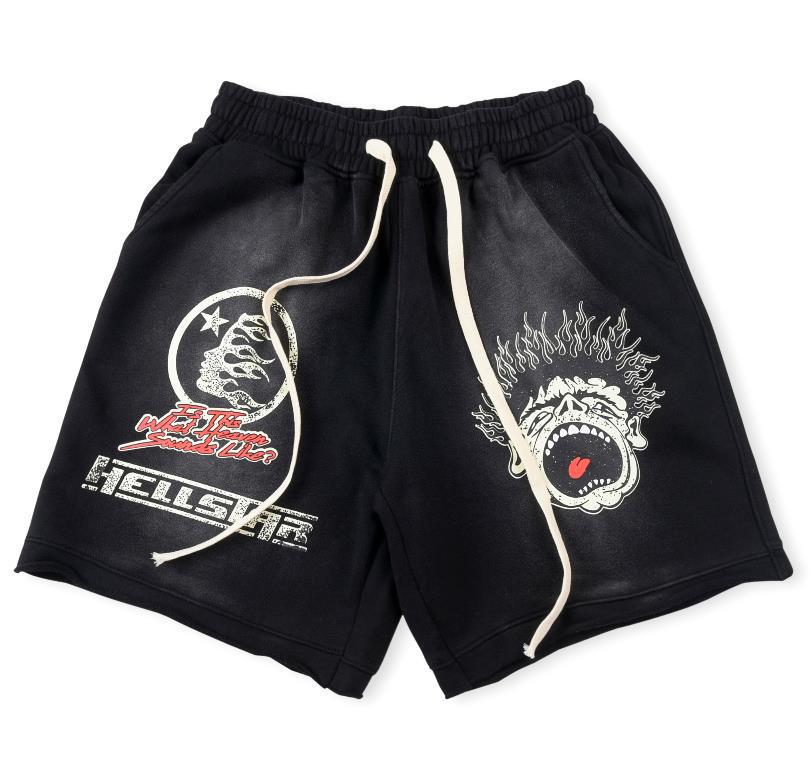 24FW Amerikanischer Retro Hellstar Studios Unisex Hoodie & Jogginghose