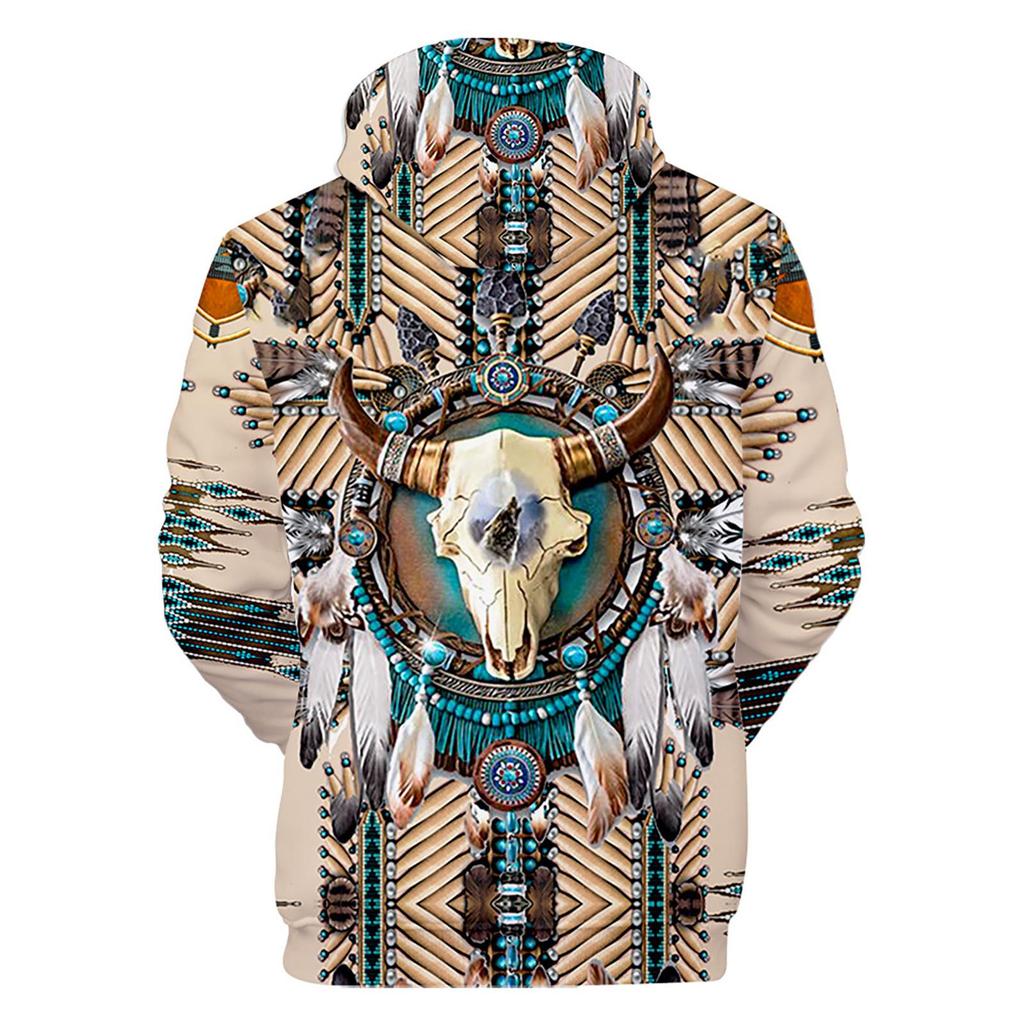 Pánské mikiny mikiny s kapucí Etnický styl 3D digitální tisk svetr svetr s kapucí