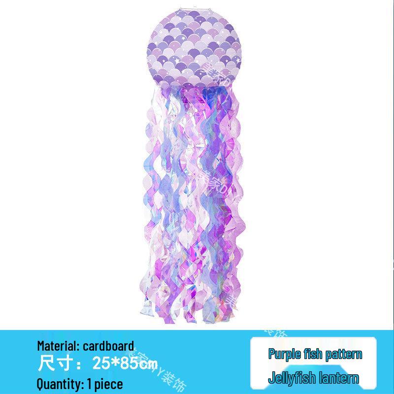 Ocean-Themed Jellyfish Hanging Decorations for Kindergarten Summer & Back-to-School