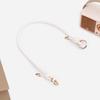 Women's Fashion Knotted Handbag Strap - PU Leather & Metal Ring Shoulder Accessory.