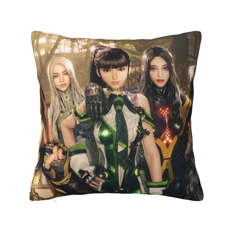 Custom Korean Action Adventure Game Stellar Blade Cartoon Pillow Covers Home Decoration Nordic Cushion Cover Square Pillowcase
