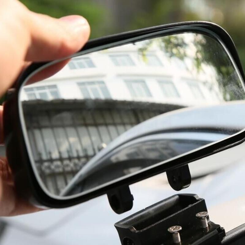 360 Degree Adjustable Wide Angle Car Miror For Blind  Visibility And Safe Lane Changes