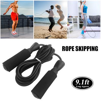 Jump Rope Fitness Skipping Rope Μαλακός αφρός λαβές χωρίς μπερδέματα για άσκηση