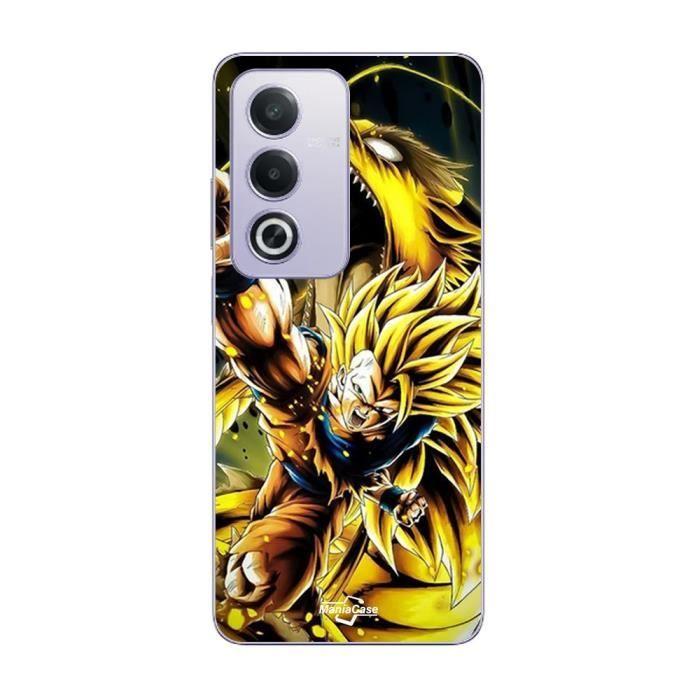 Coque Oppo A80 Son Goku Super Saiyan SSJ3 Attaque point Dragon Maniacase