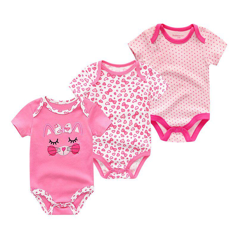 Baby Clothes Infant Bodysuits Short Sleeve Toddler Clothing Boy Girls Clothes Baby Rompers Costumes