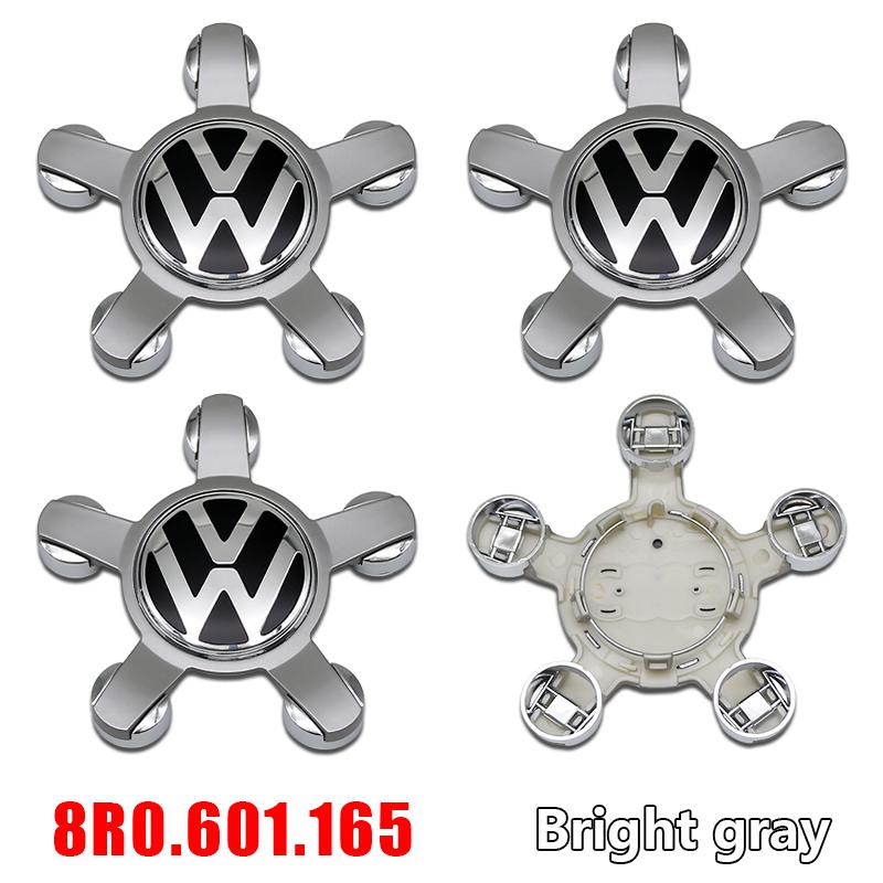 FD08-4pcs 135mm Volkswagen Car Wheel Center Cap Hub LOGO Covers Accessories For VW Golf Passat Tiguan Polo Jetta Beetle MK5 6 7 8
