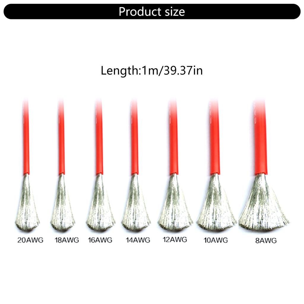 Heat Resistant Silicone Insulated Wire with Tinned Brass Cores Portable Accessory for Automotive and Industrial Use