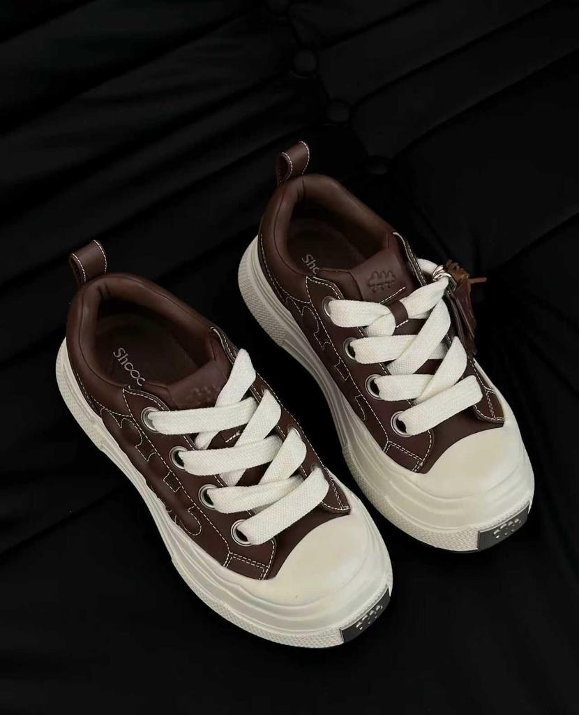 Zhuo Yuan Rhapsody Versatile Wear-Resistant Thick-Soled Canvas Sneakers for Men and Women