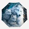 1pc animal Umbrella Portable Folding Umbrella Iron Frame Hole Bone Structure Outdoor Home Umbrella