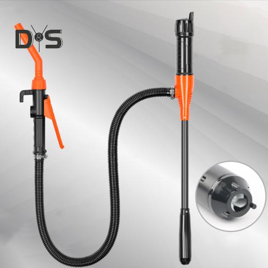 Bärbar överföringspump Batteridriven elektrisk sifonpump Kraftfull sug Lätt att använda Handhållen bränsleoljeöverföringspump
