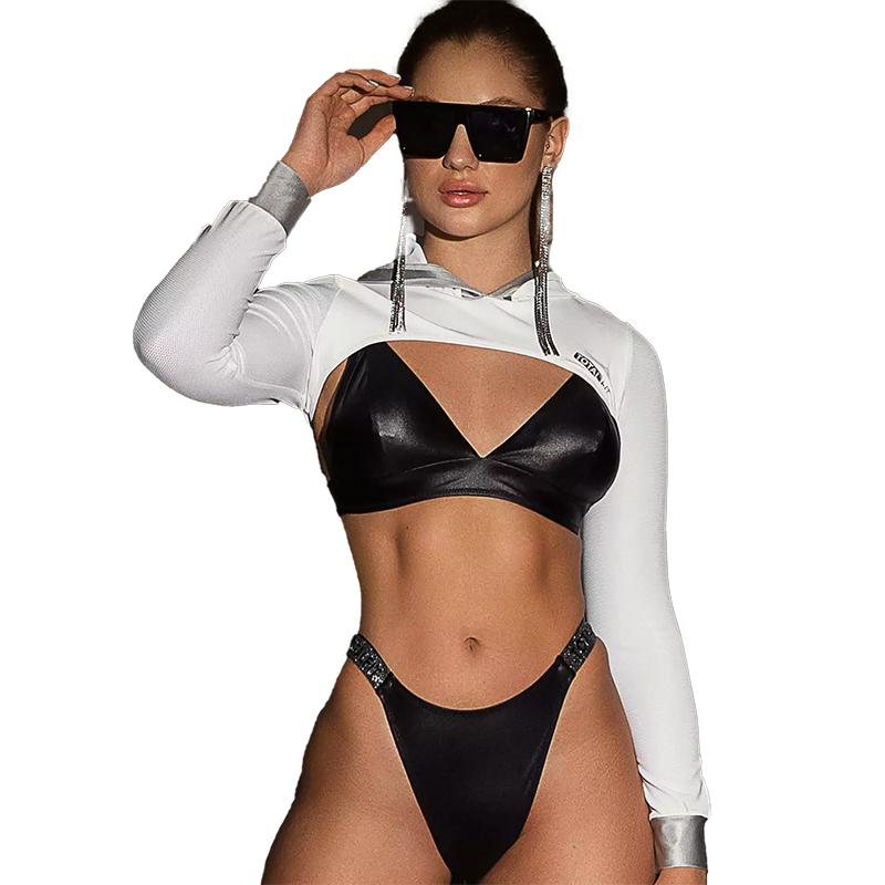 Top Bolero with Hood OB1-C11 TotalFit (06399813)