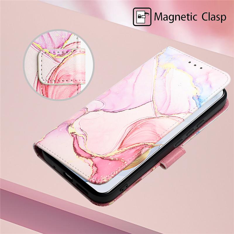 Marble Leather Wallet Case for Xiaomi Mi 11 Ultra 11Lite 5G NE 11T 10T Pro 9 Lite CC9e A3 Magnetic Card Slots Holder Phone Cases