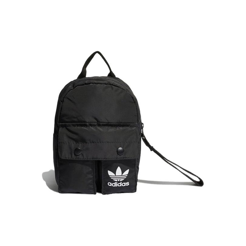 Adidas Originals Polyester Backpack Mini Womens Black One Size чёрный